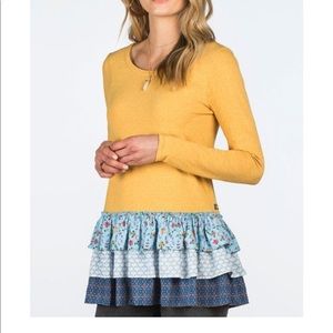 Matilda Jane Weekend Vibes Top NWOT Size L